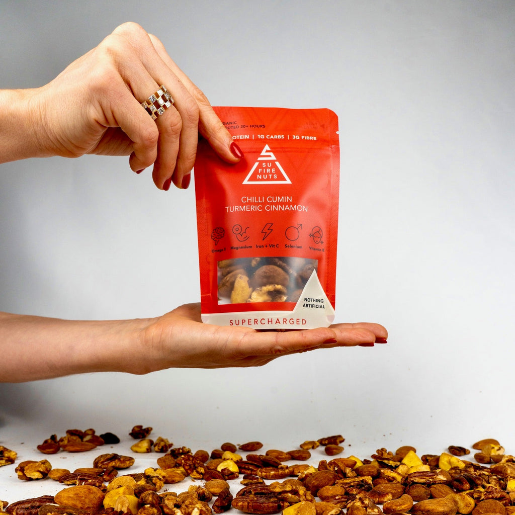 6 x 40g SU FIRE NUTS – Power in Your Pocket