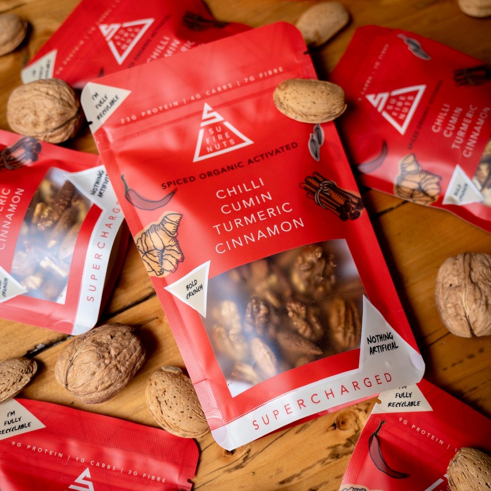 SU FIRE NUTS is more than a snack, it’s a craving that works.